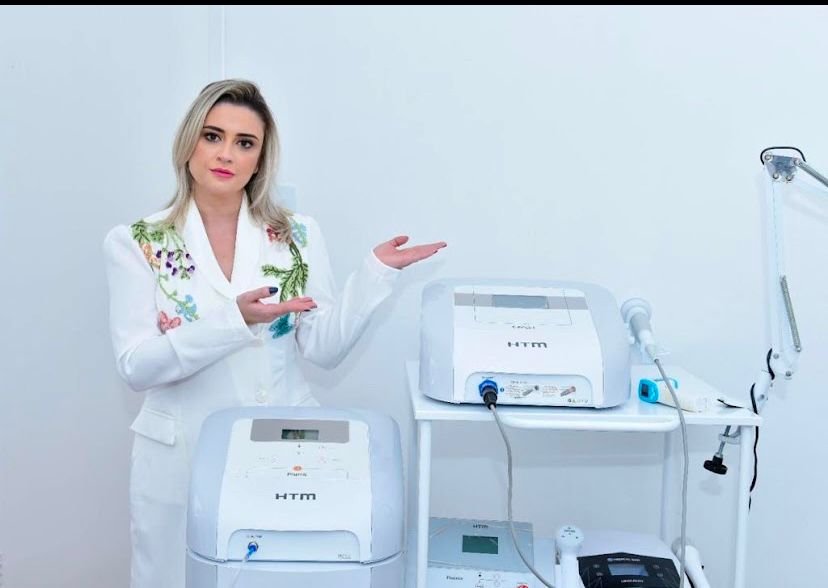 Equipamentos de estética da clínica
